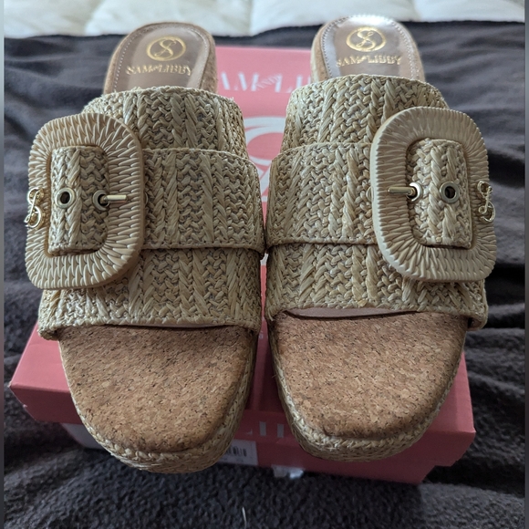 Espadrille Platform Sandals Size 7.5 - Picture 5 of 6